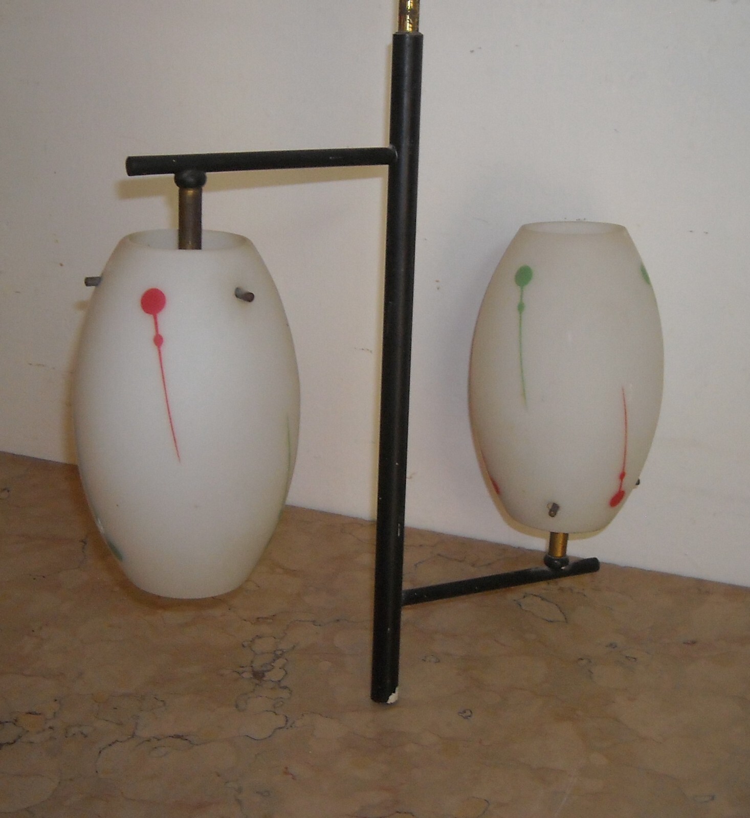 Lampadario d'Epoca Di Design Inusuale   Modernariato