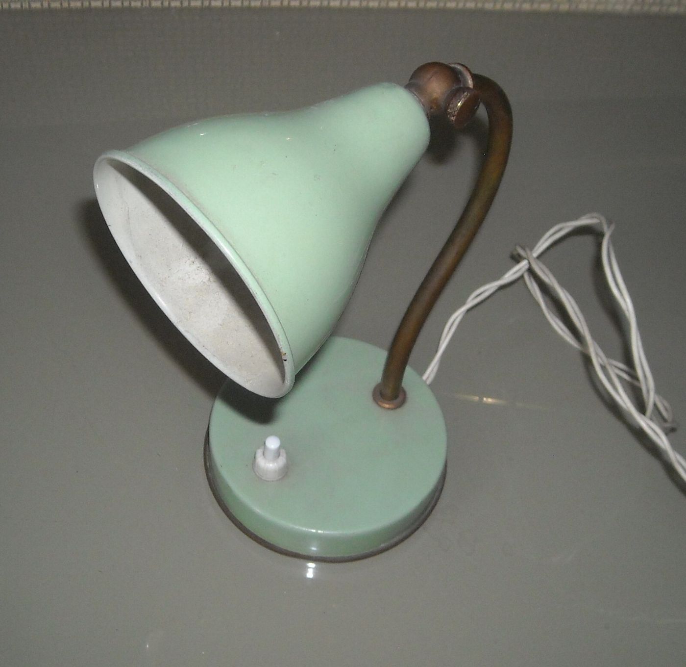 Lampada Da Tavolo Di Design Modernariato, Metà Del '900