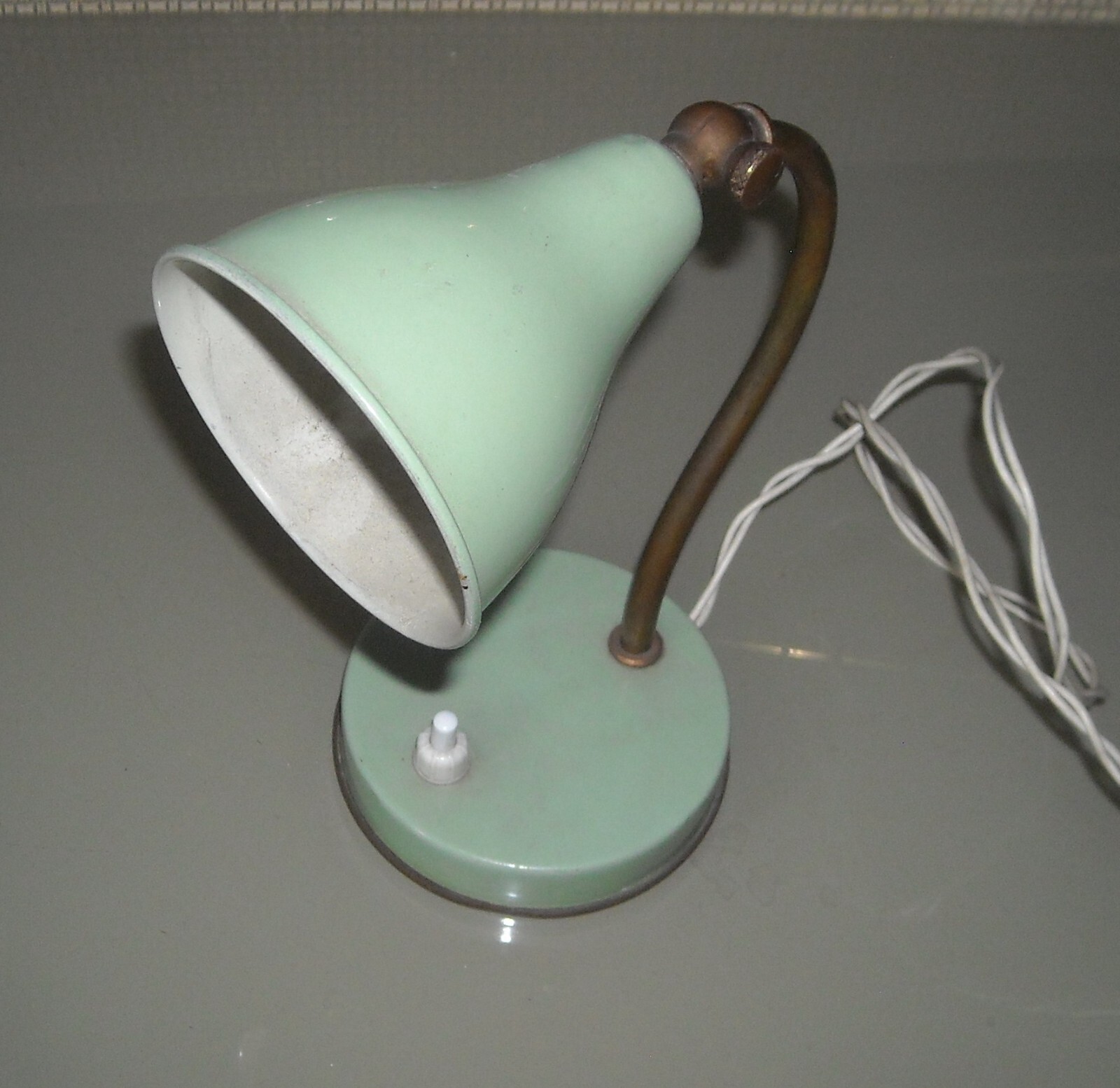 Lampada Da Tavolo Di Design Modernariato, Metà Del '900