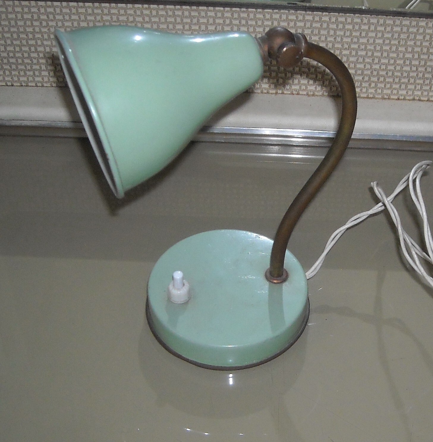 Lampada Da Tavolo Di Design Modernariato, Metà Del '900