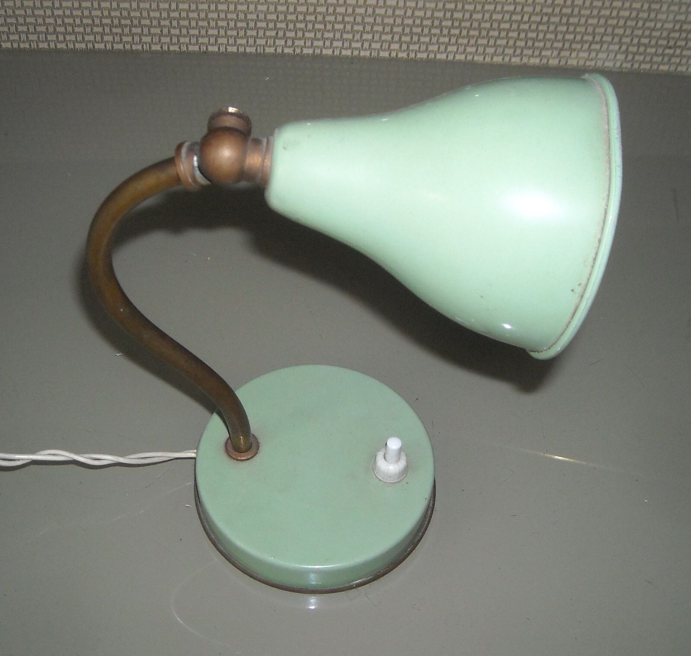 Lampada Da Tavolo Di Design Modernariato, Metà Del '900