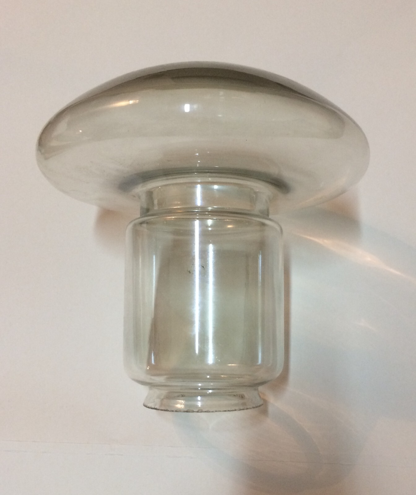 Coppa In Vetro Per Lampada O Lampadario Fungiforme