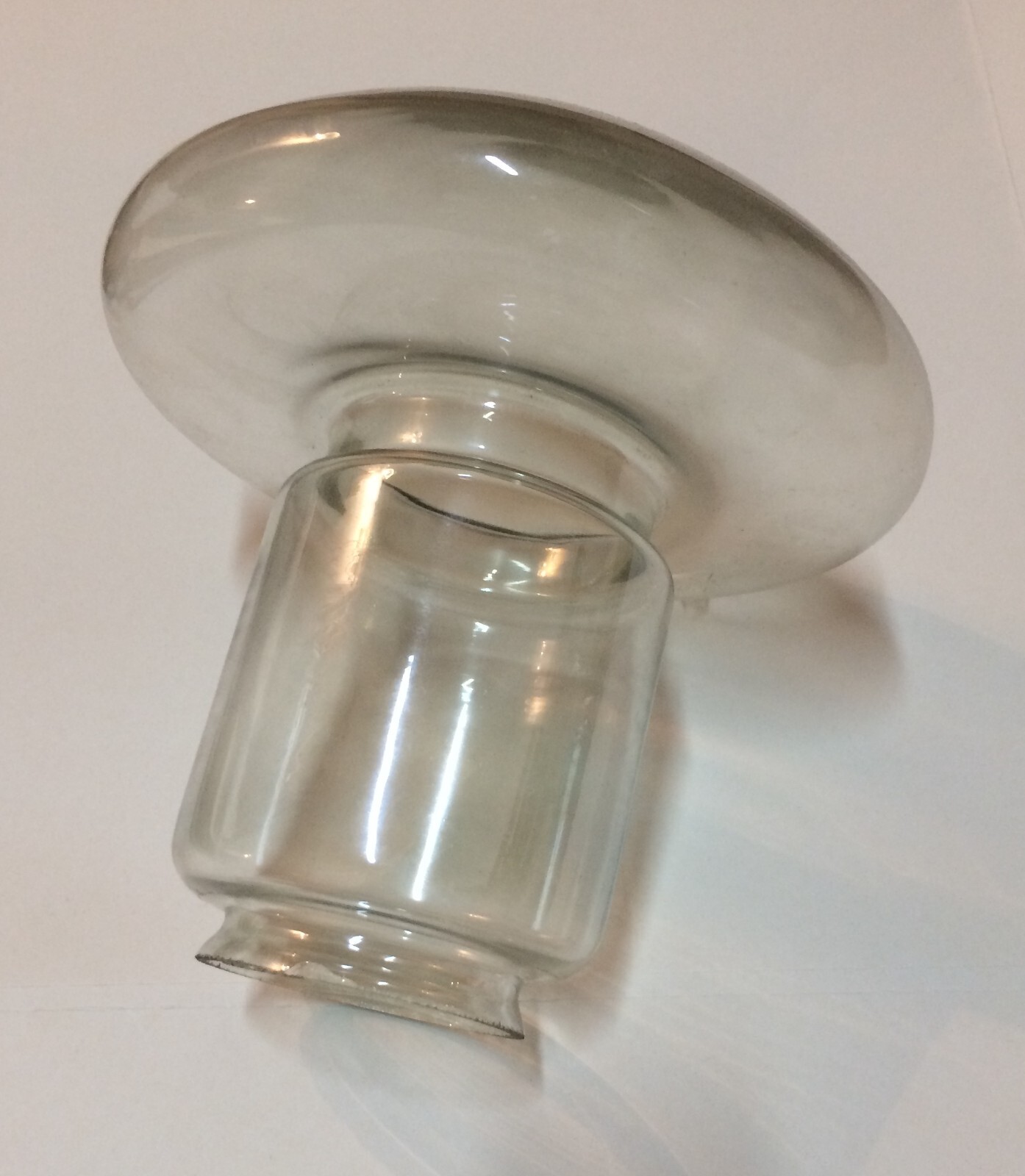 Coppa In Vetro Per Lampada O Lampadario Fungiforme