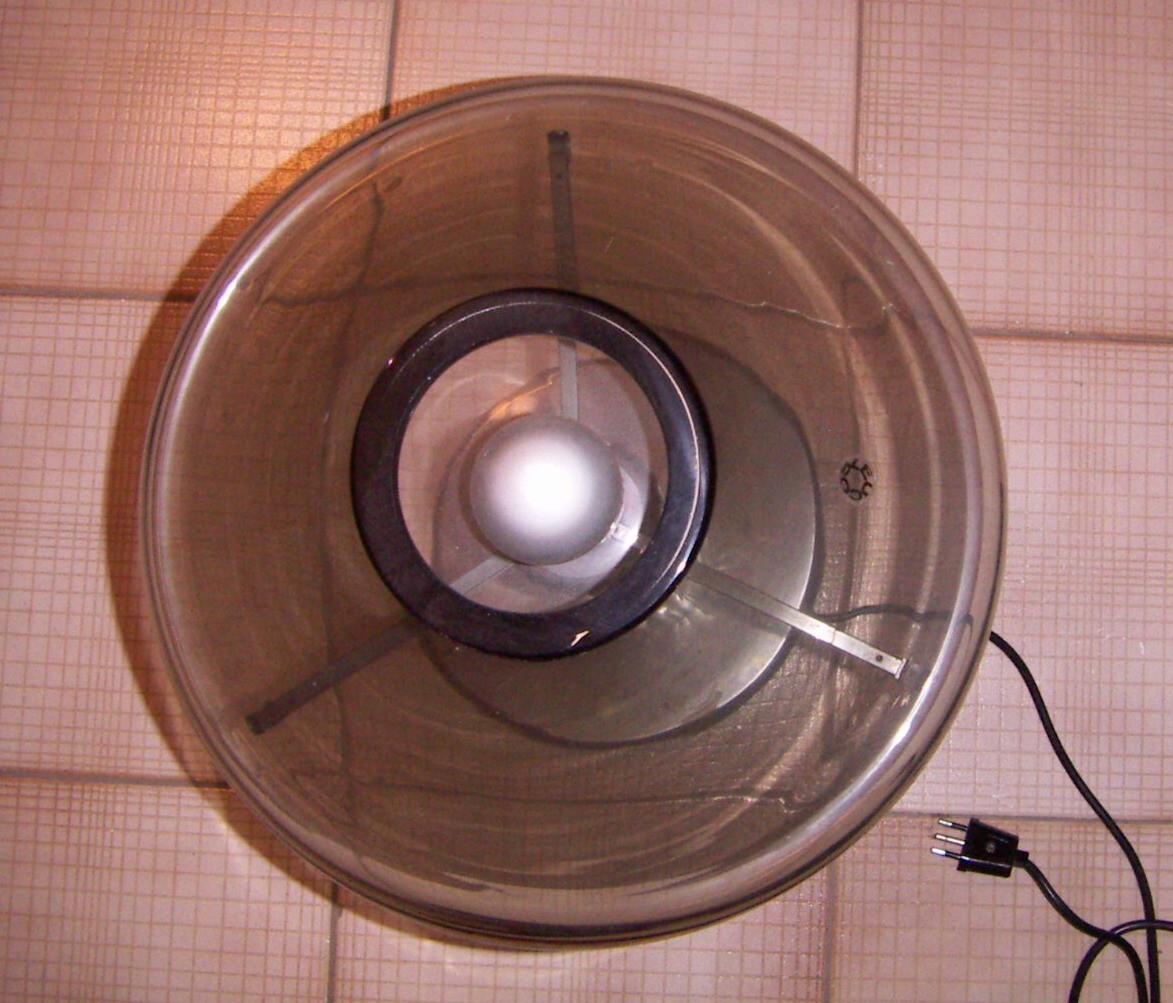 Lampada Da Tavolo Leucos In Vetro Di Murano (circa 1960 1970)