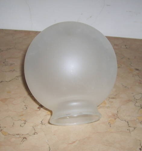 Coppa Sferica Per Lampada In Vetro Smerigliato