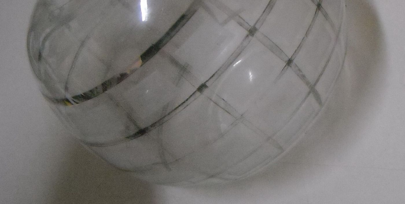 Inusuale Lampadario d'Epoca In Metallo Cromato E Vetri