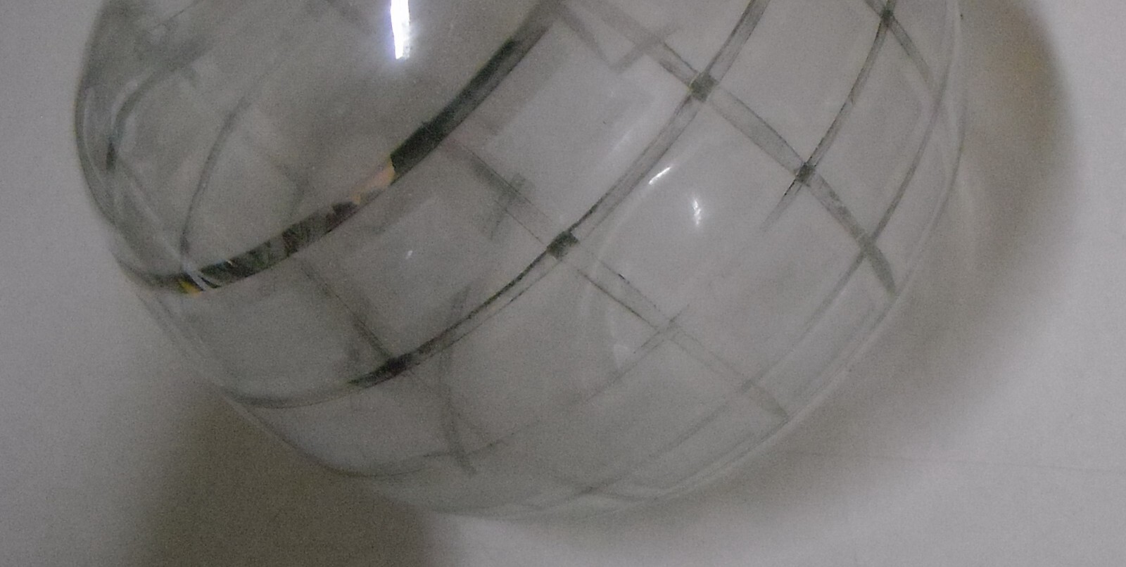 Inusuale Lampadario d'Epoca In Metallo Cromato E Vetri