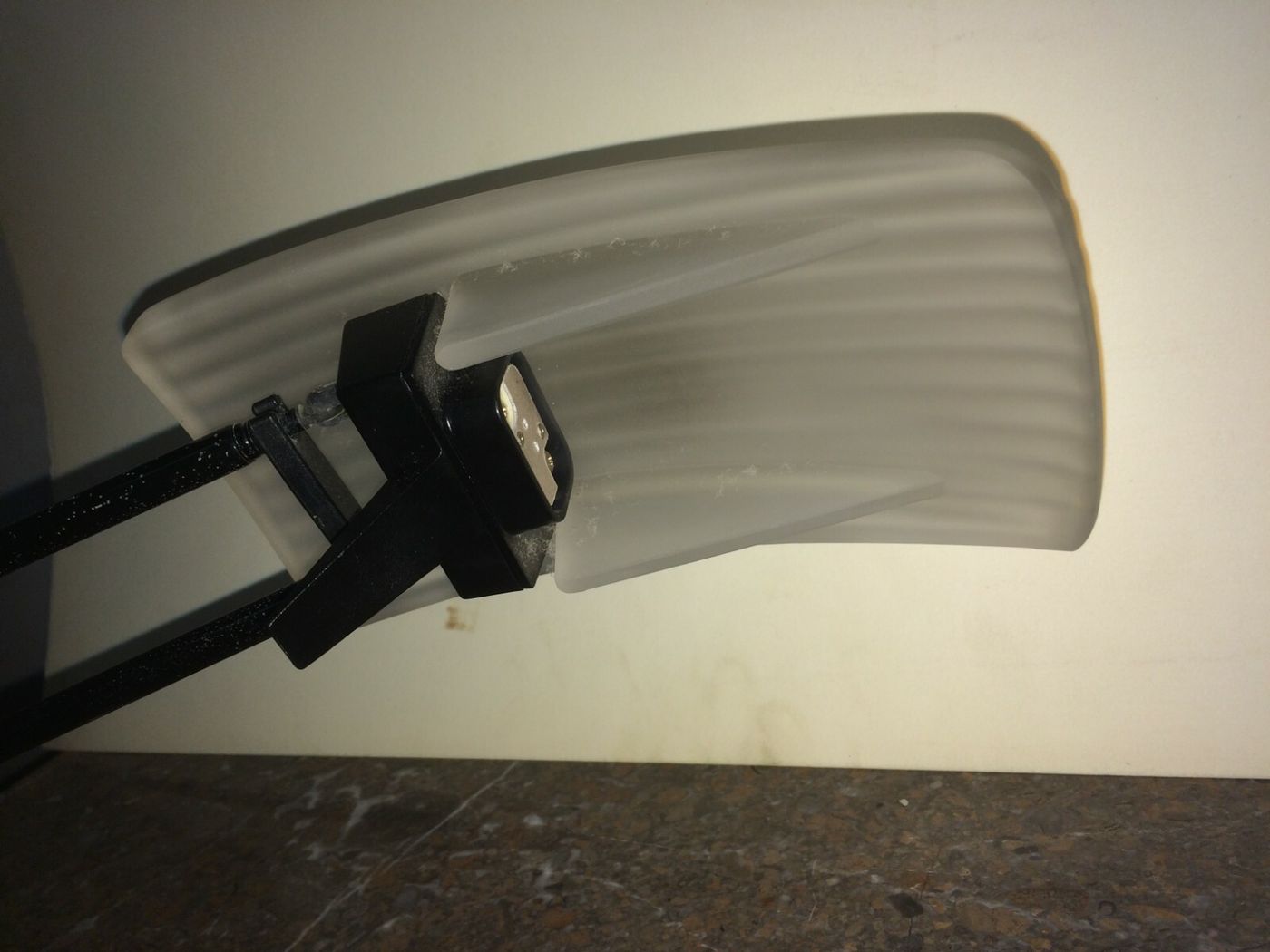 Lampada Da Tavolo AV Mazzega In Vetro Di Murano