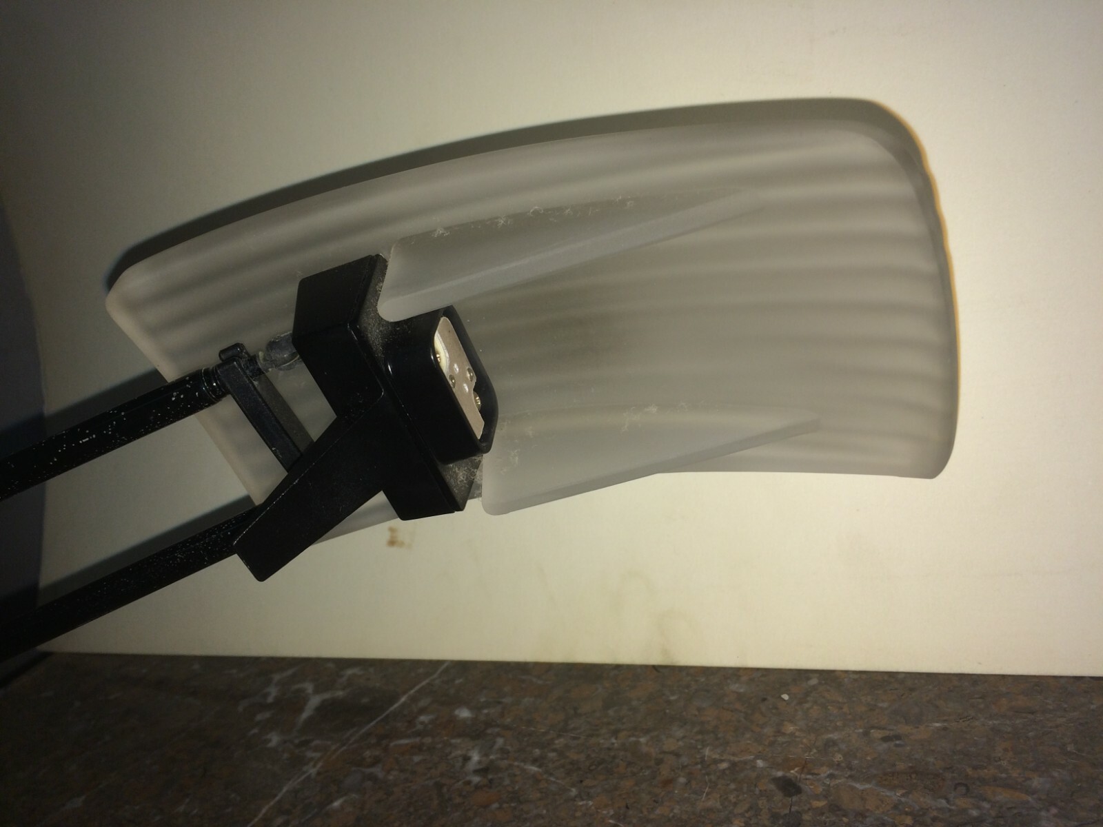 Lampada Da Tavolo AV Mazzega In Vetro Di Murano