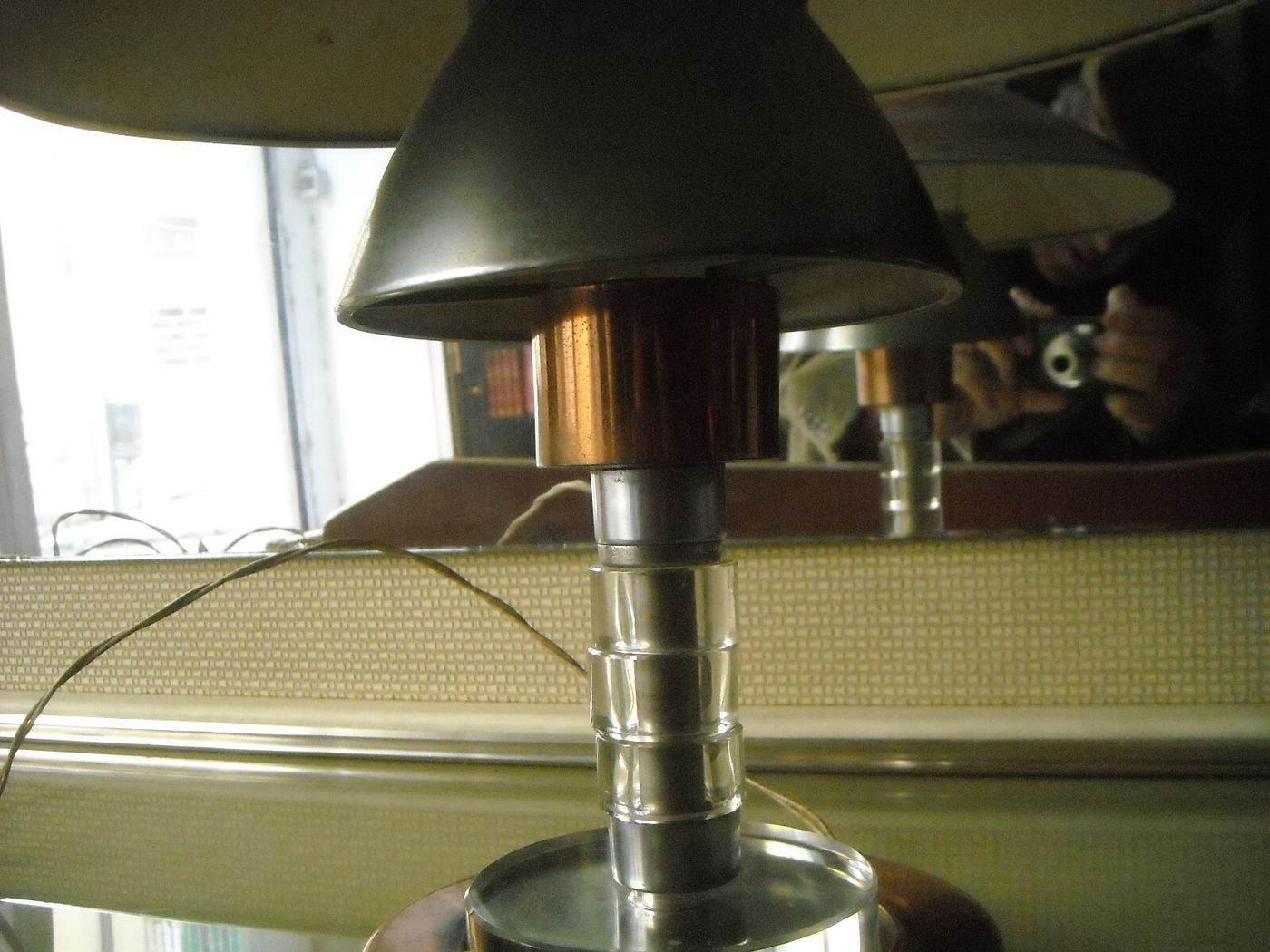 Lampada Da Tavolo Decorativa In Stile Modernariato, Era Ponti