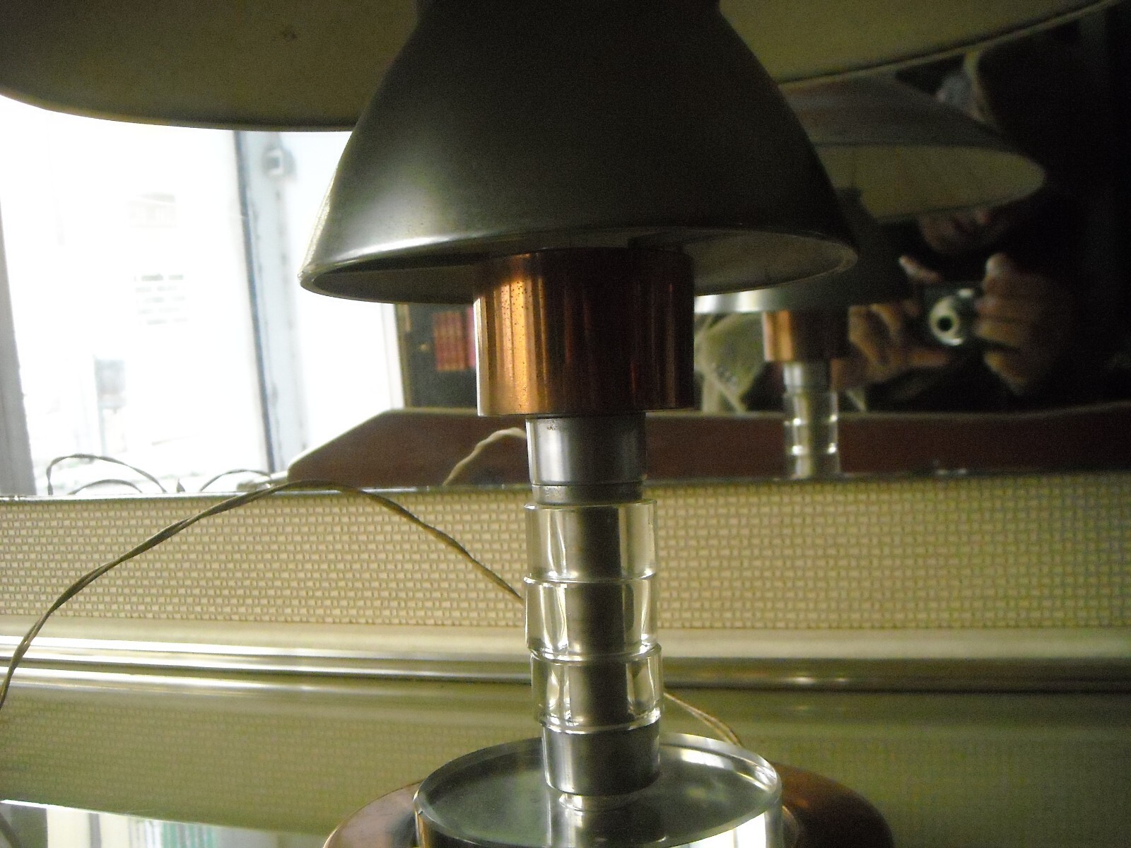 Lampada Da Tavolo Decorativa In Stile Modernariato, Era Ponti
