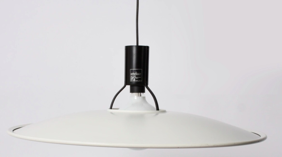 Lampada A Sospensione Modello 2133 Di Gino Sarfatti Per Arteluce