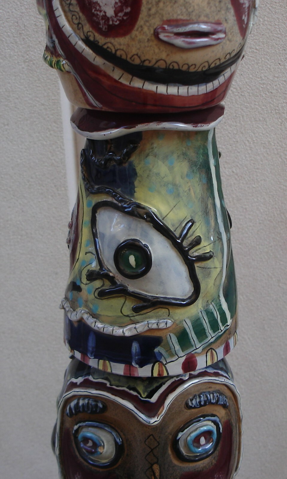 Lampada Piantana Totem In Ceramica Di Otello Rosa, San Polo, Venezia