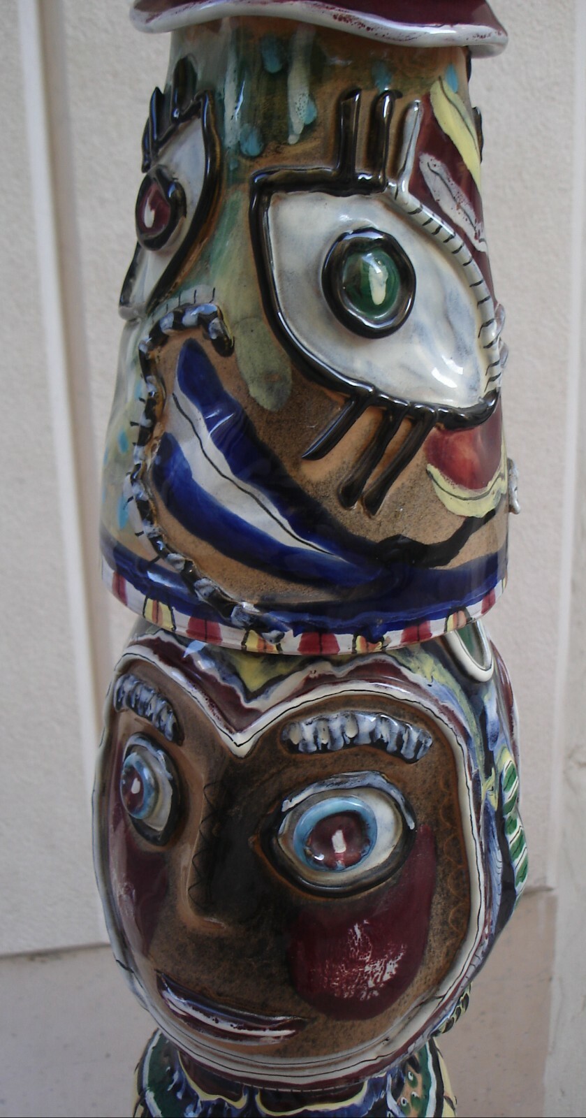 Lampada Piantana Totem In Ceramica Di Otello Rosa, San Polo, Venezia
