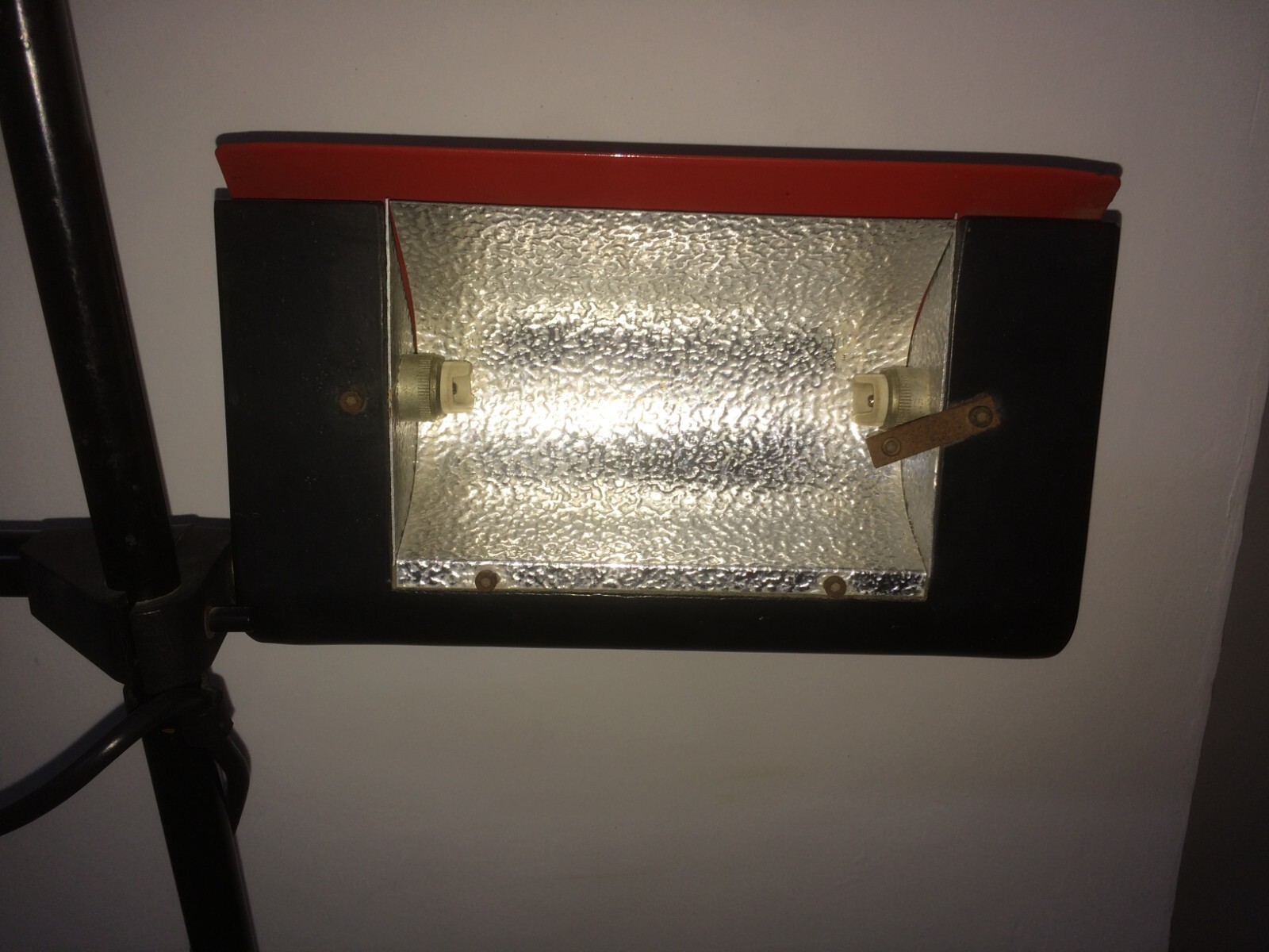 Lampada Da Terra Gammalux In Metallo Laccato