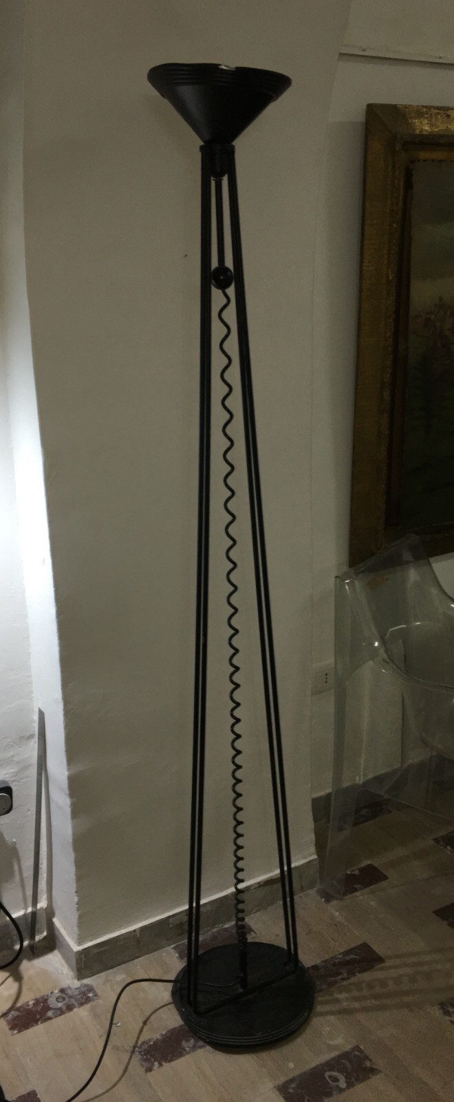 Lampada Da Terra Stilizzata   Piantana Decorativa Alogena