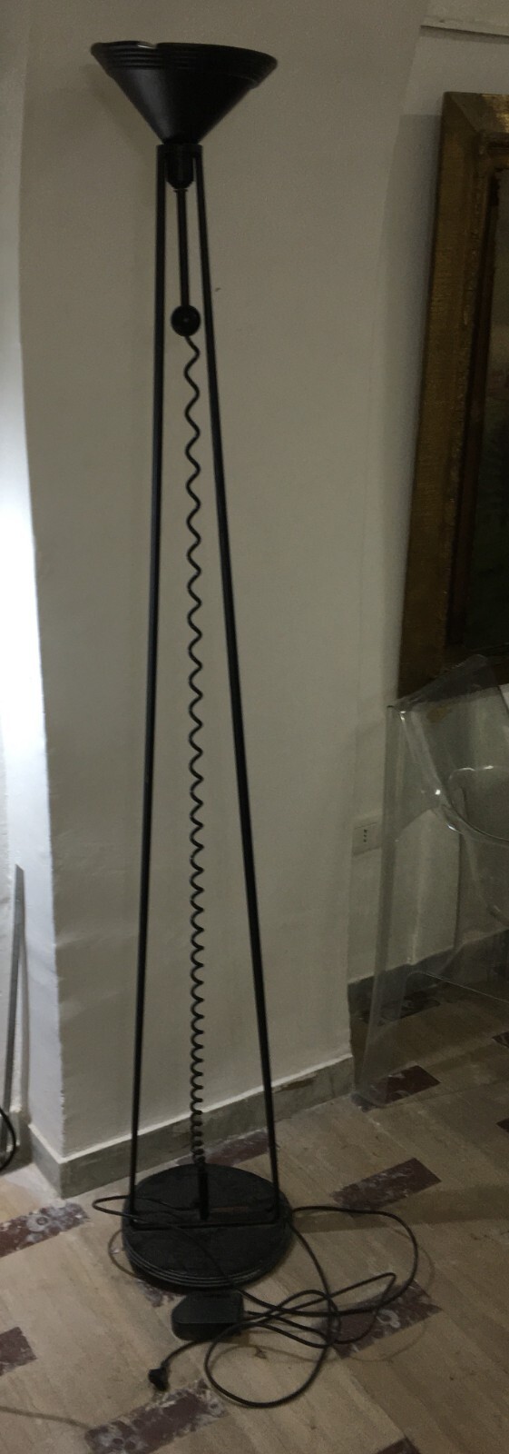 Lampada Da Terra Stilizzata   Piantana Decorativa Alogena