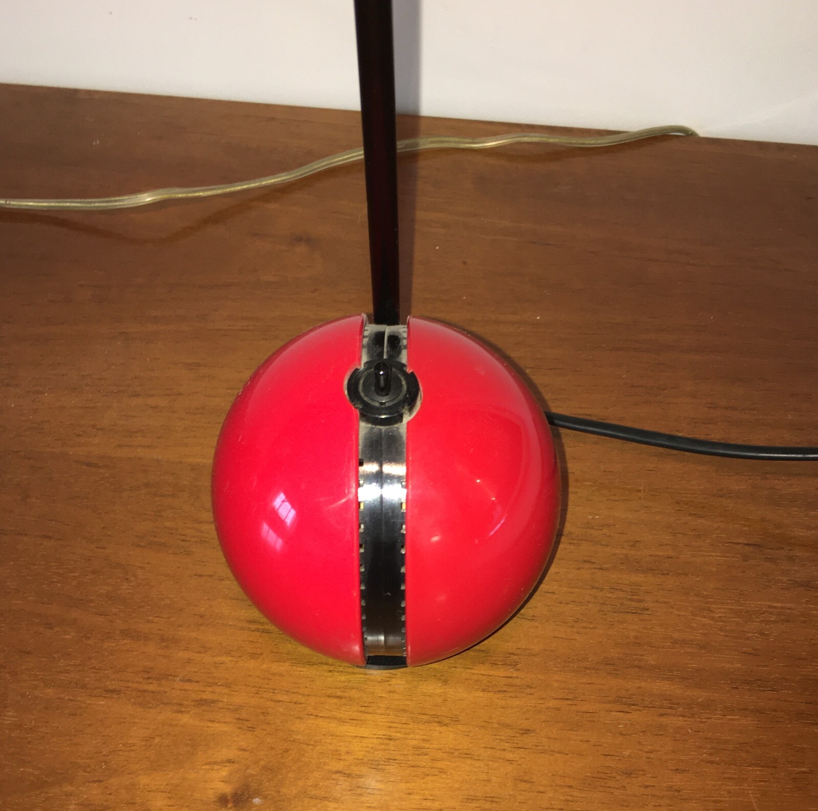 Lampada Alina Valenti   Modernariato   Design   Rossa   Non Funzionante