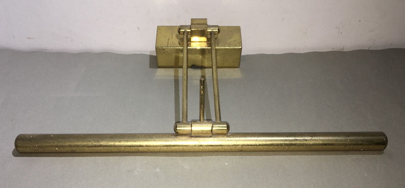 Modernariato, Design: Applique Per Illuminare Quadri, d'Epoca