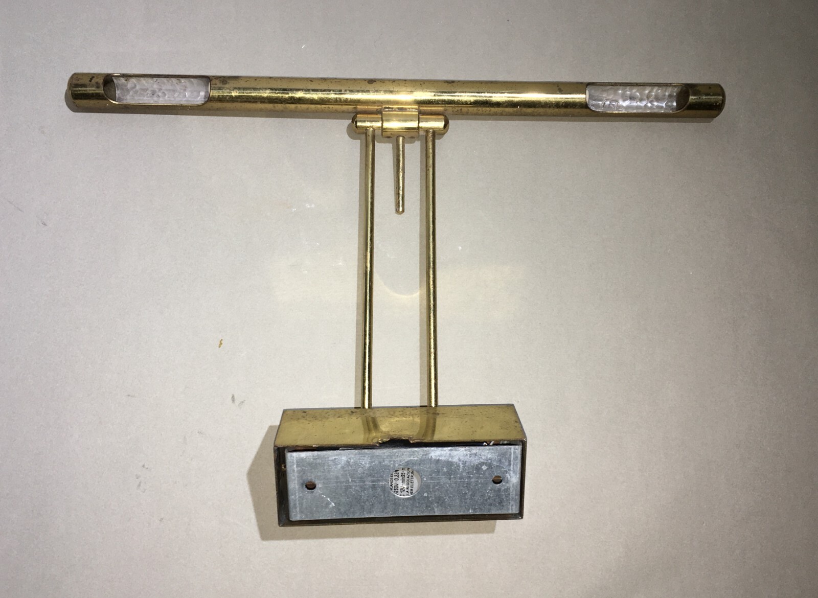 Modernariato, Design: Applique Per Illuminare Quadri, d'Epoca
