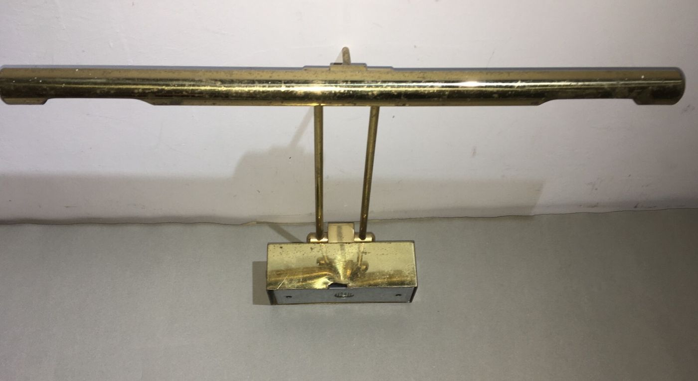 Modernariato, Design: Applique Per Illuminare Quadri, d'Epoca
