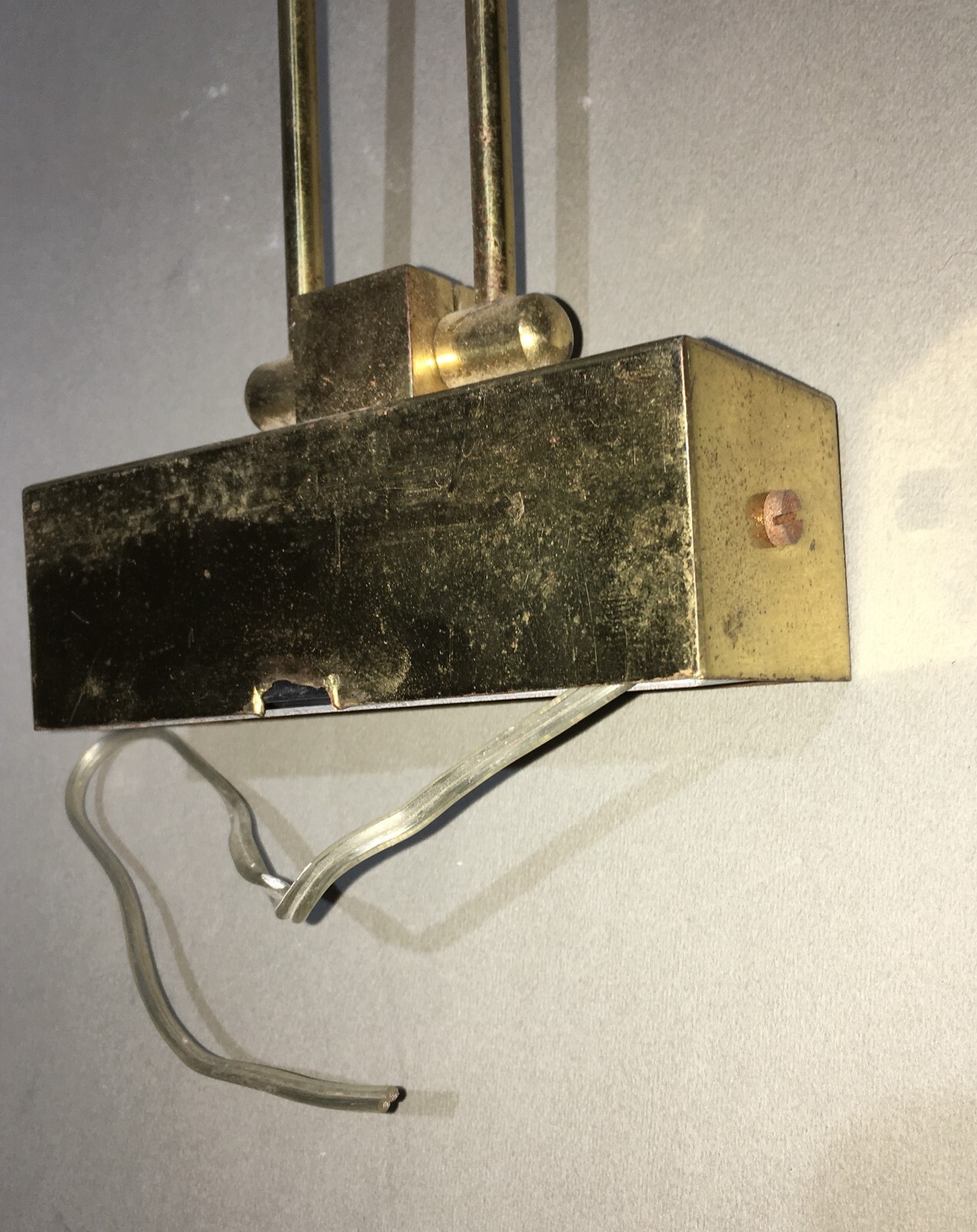 Modernariato, Design: Applique Per Illuminare Quadri, d'Epoca