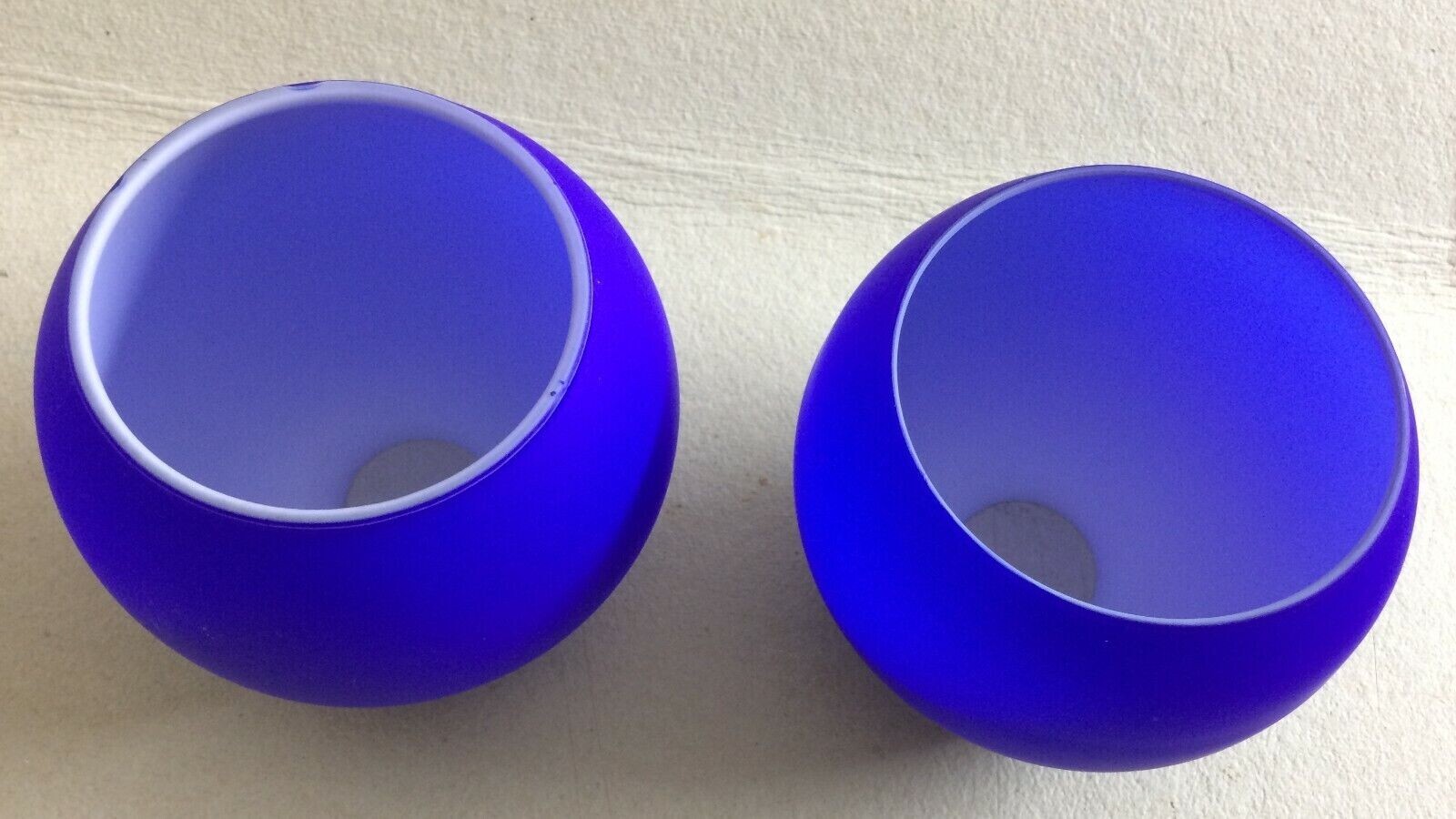 Coppe Per Lampade In Vetro Colorato A Globo, Set Di Cinque