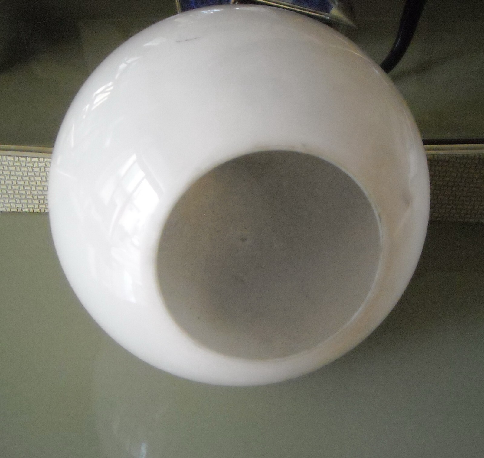 Lampadario d'Epoca A Sfera Con Freccia In Stile Futurista