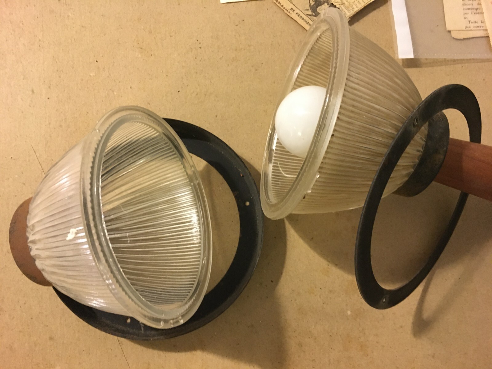 Lampada A Sospensione Di Design, Modernariato Italiano, Anni '50 '60