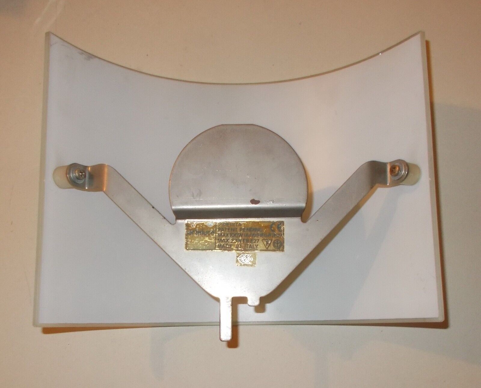 Vetro Per Lampada O Applique Decorativo Arteluce Opalescente Design