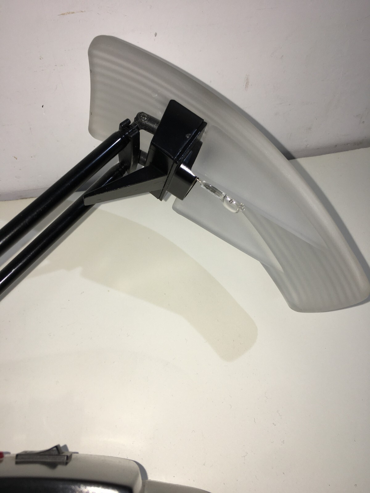 Lampada Da Tavolo AV Mazzega In Vetro Di Murano