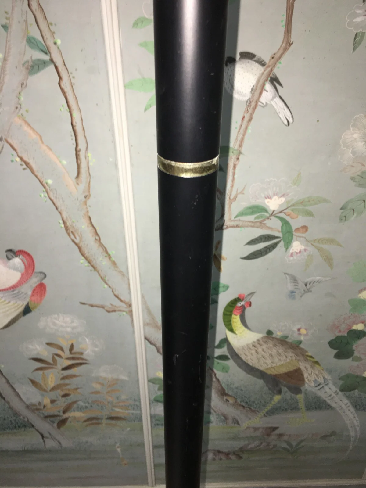 Floor Lamp in Black Metal, GN & Company, 1980s