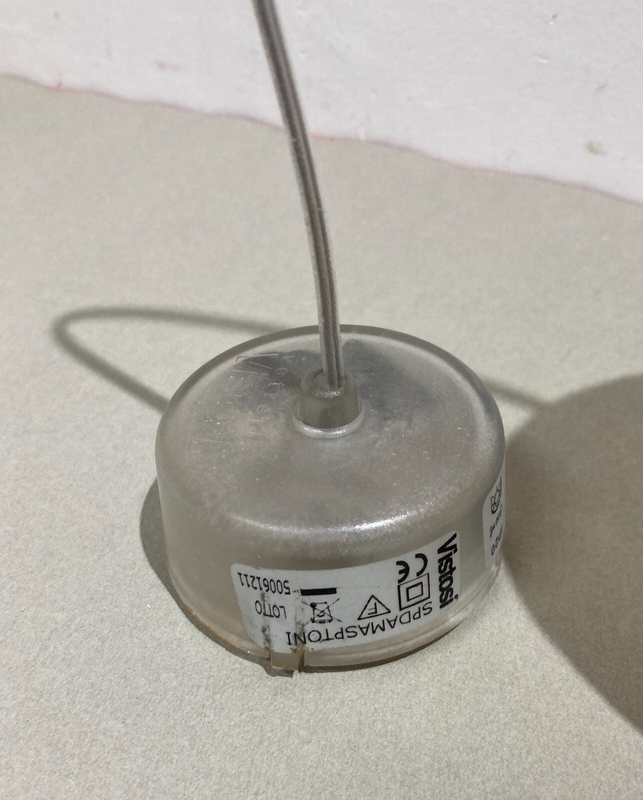 Lampada A Sospensione Decorativa In Vetro   Vistosi