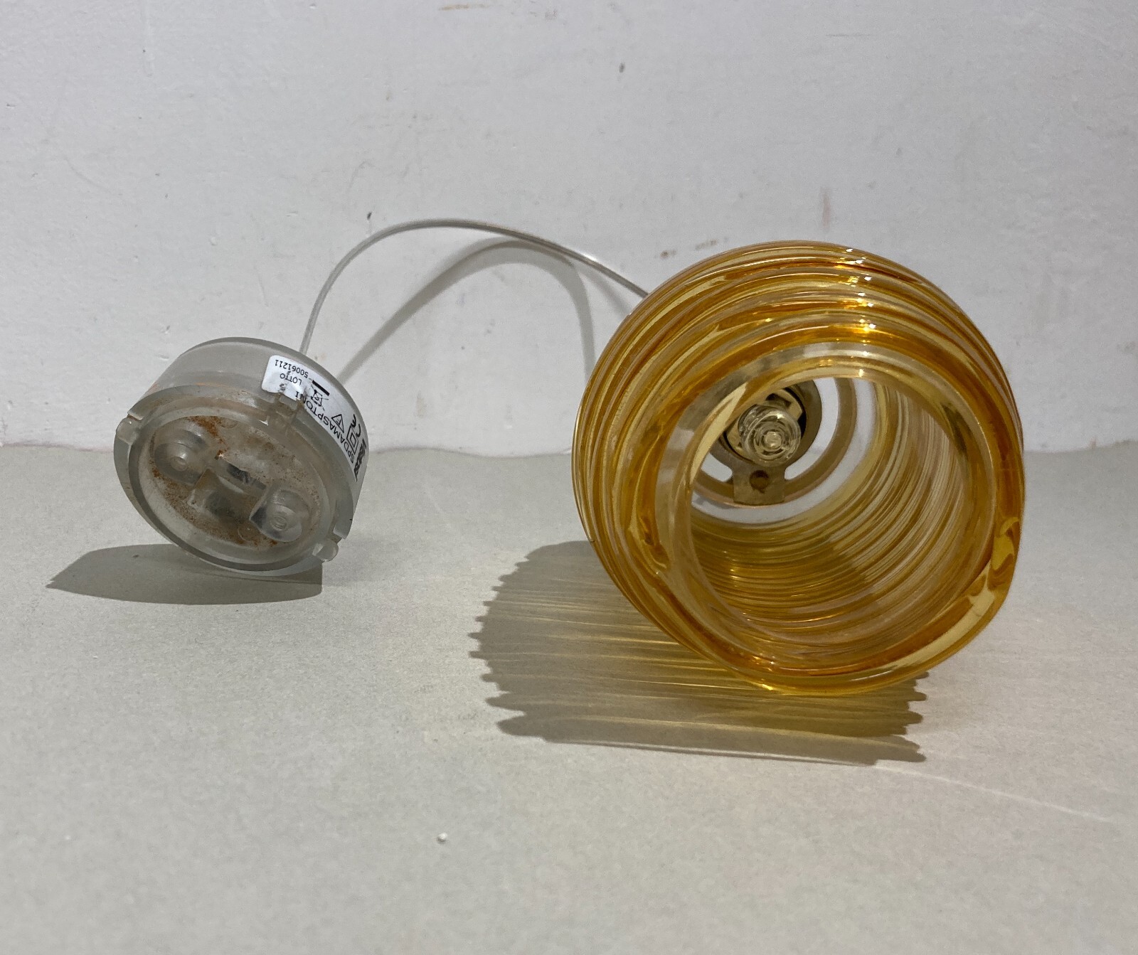 Lampada A Sospensione Decorativa In Vetro   Vistosi