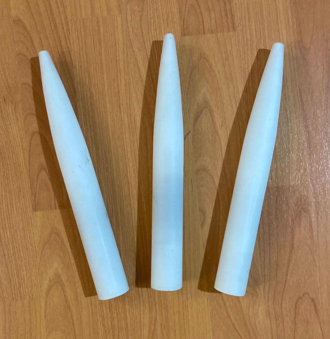 Coppe Per Lampada In Vetro Opalescente Bianco