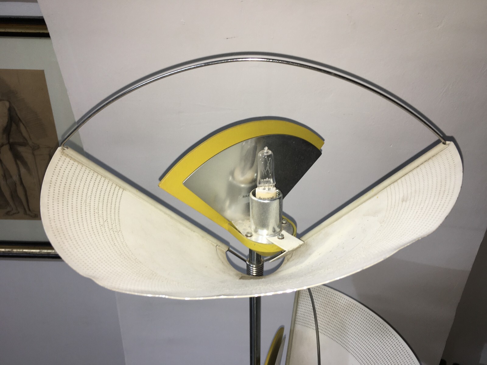 Illuminazione Modernariato Decorativa Piantana Porsche Design Luci