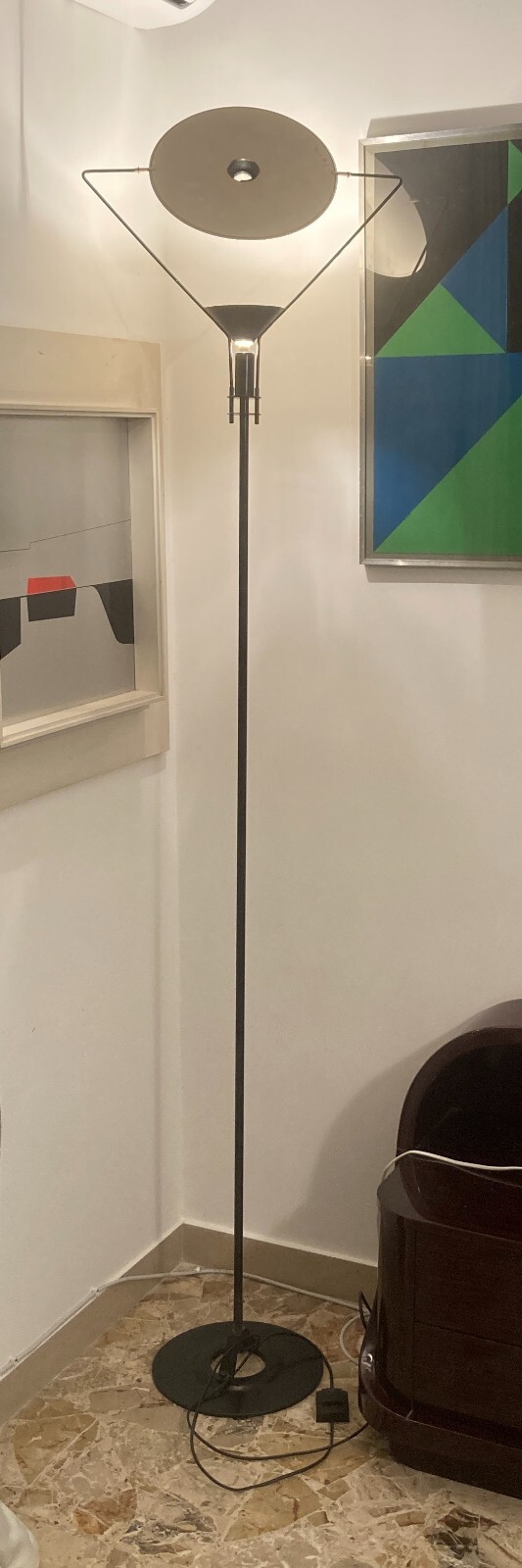Lampada Da Terra Polifemo Di Carlo Forcolini Per Artemide