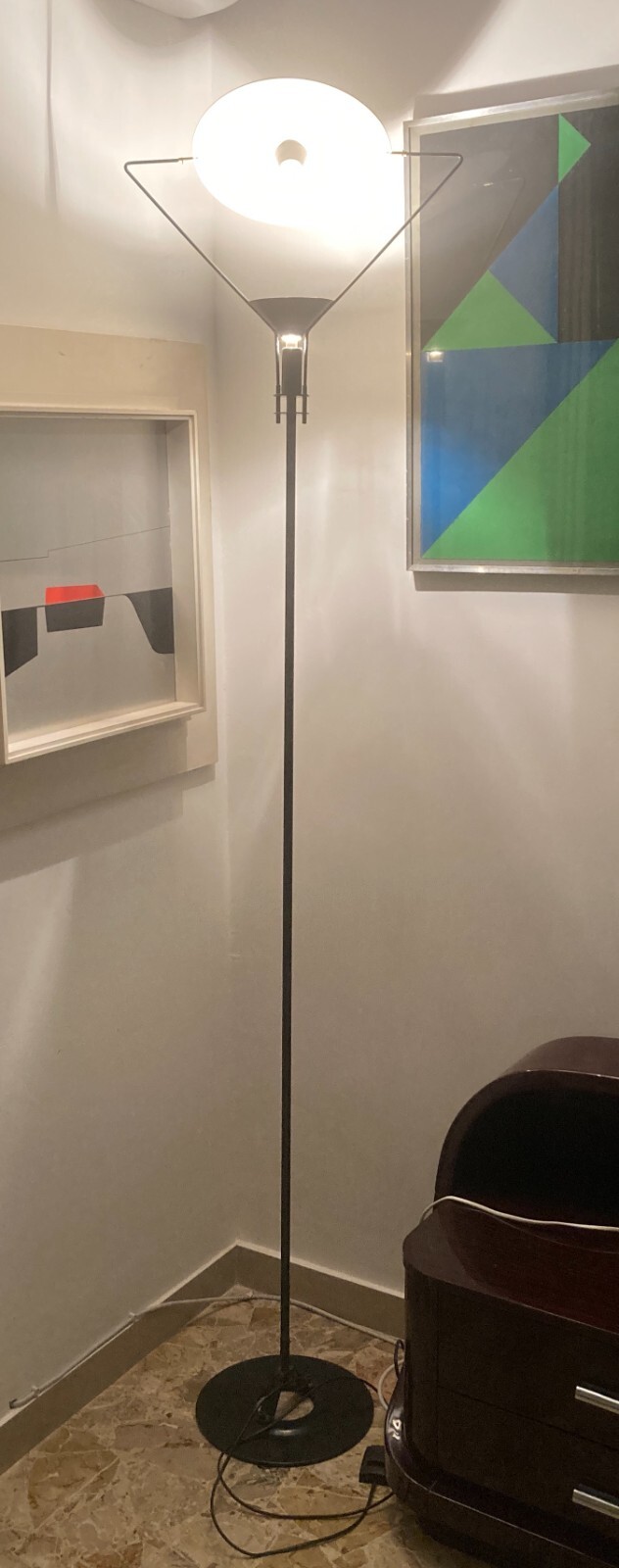 Lampada Da Terra Polifemo Di Carlo Forcolini Per Artemide
