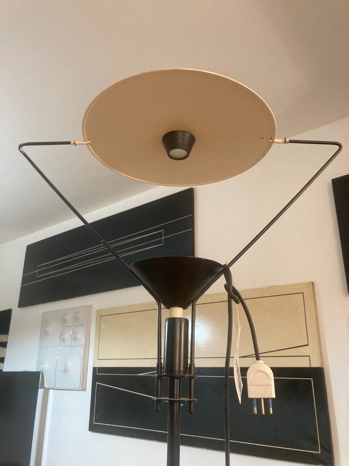 Lampada Da Terra Polifemo Di Carlo Forcolini Per Artemide