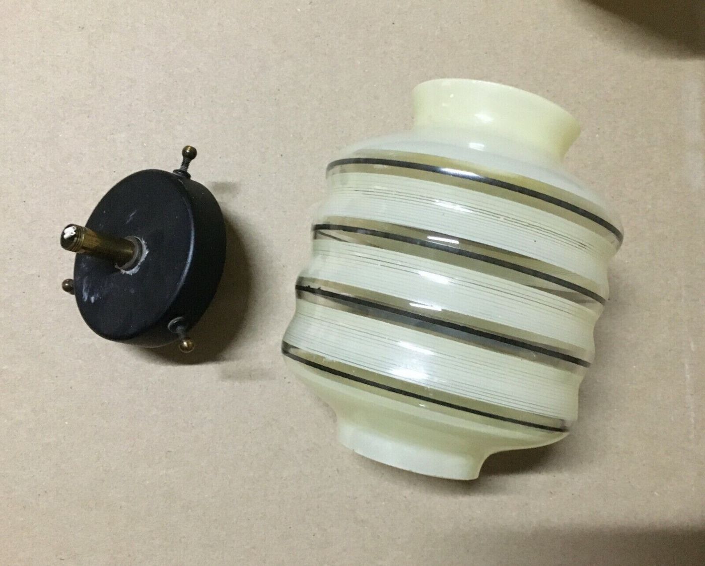 Set Di Cinque Coppe Per Lampadario A Sospensione In Vetro Di Murano
