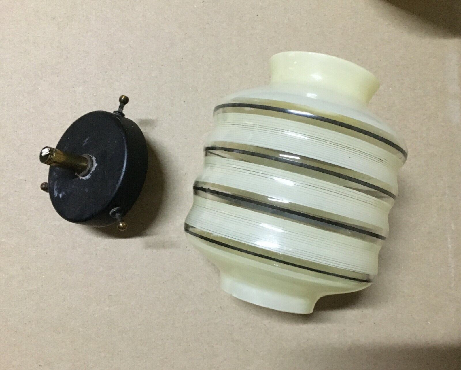 Set Di Cinque Coppe Per Lampadario A Sospensione In Vetro Di Murano