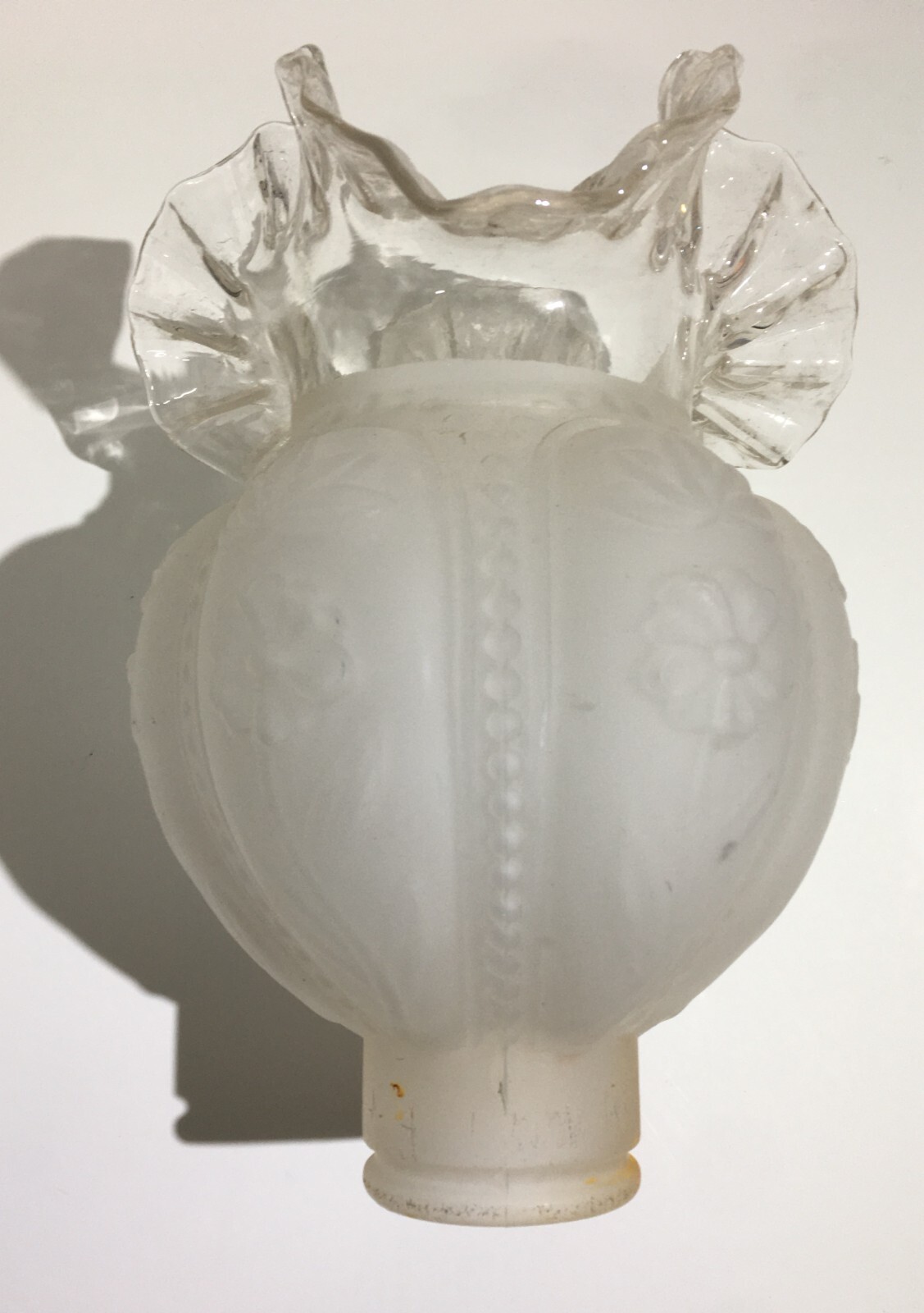 Illuminazione, Lampade, Coppa Per Lume O Lampadario Decorativa Floreale