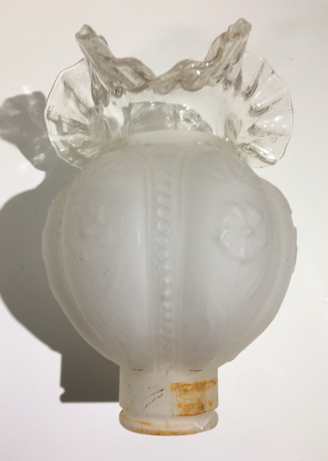 Illuminazione, Lampade, Coppa Per Lume O Lampadario Decorativa Floreale