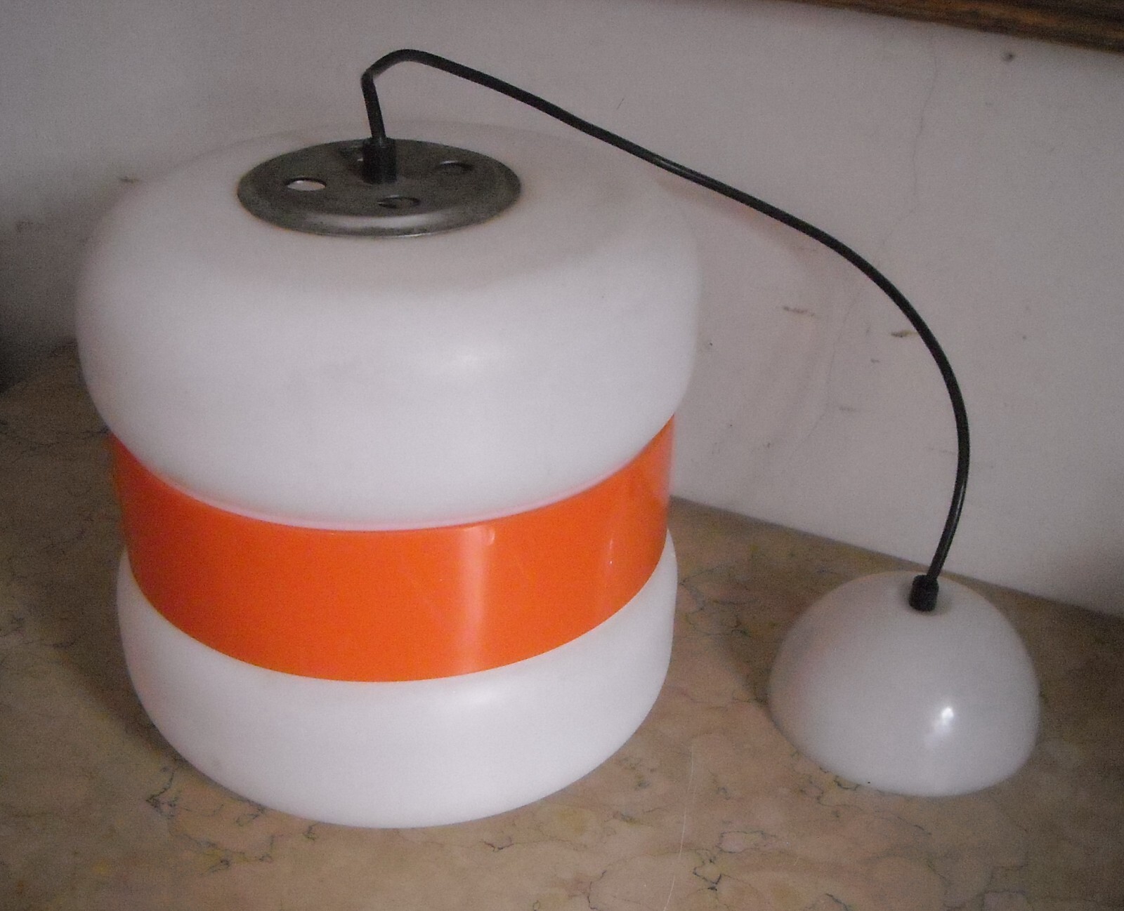 Design   Modernariato   Lampadario In Plastica