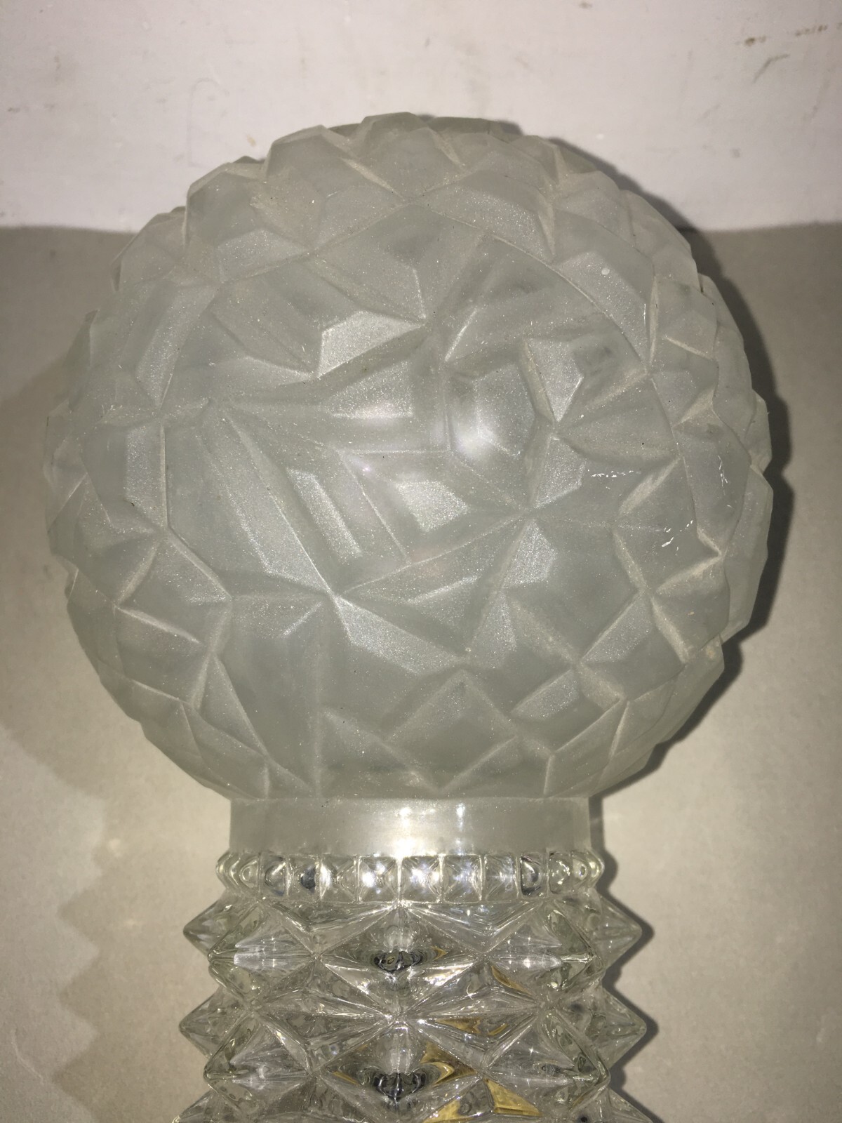 Lampada Da Muro Antica Con Decori Floreali In Stile Liberty