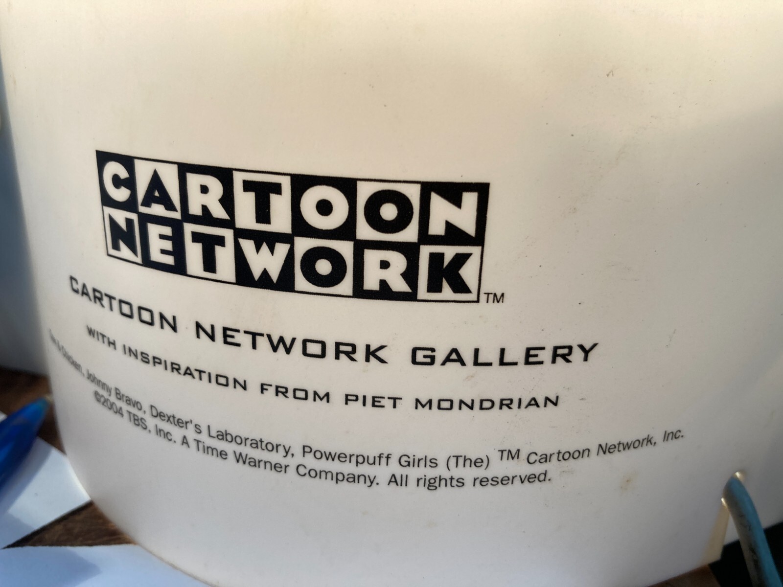 Lampada Artistica Slamp S. Tube Cartoon Network Gallery, Ispirazione Piet Mondrian, Design Samuel Parker, 2004