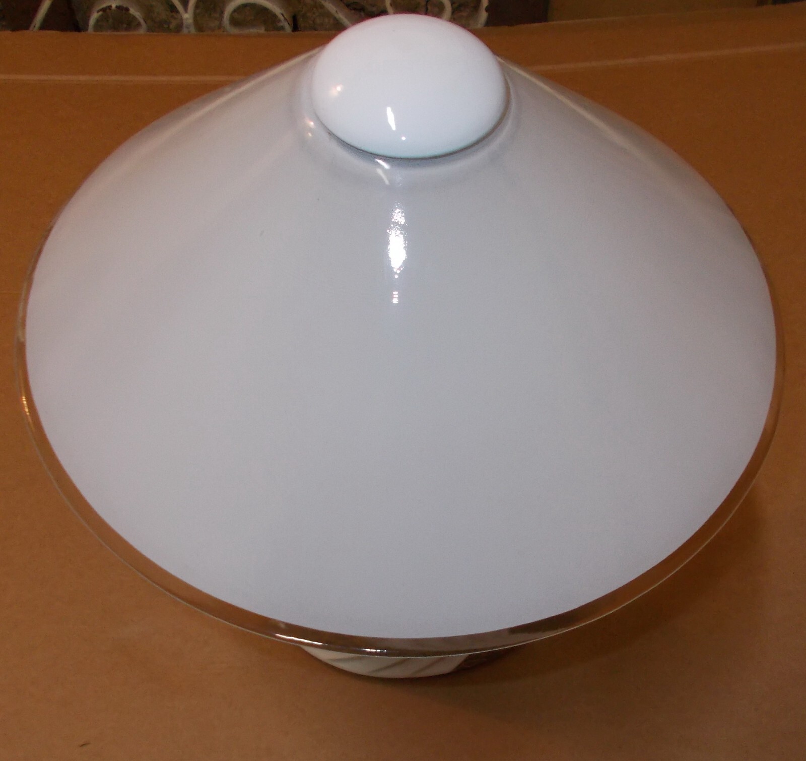 Lampada Da Tavolo Decorativa In Ceramica E Vetro, Carpiè (Nove)