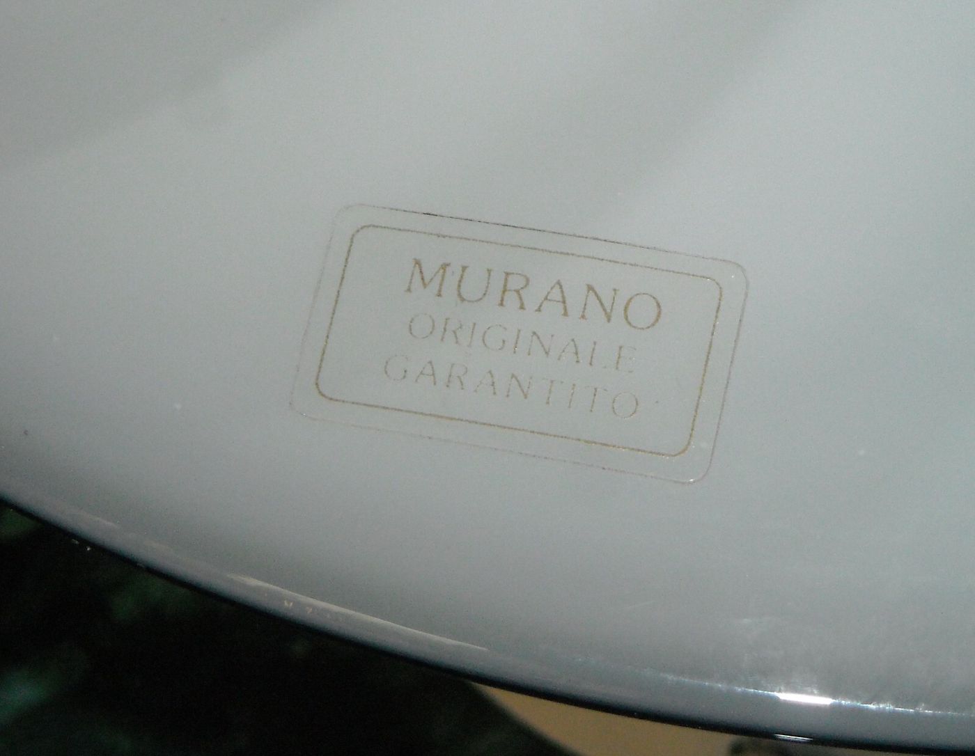 Sobria Ed Elegante Lampada Da Tavolo O Applique In Vetro Di Murano, Design Inusuale