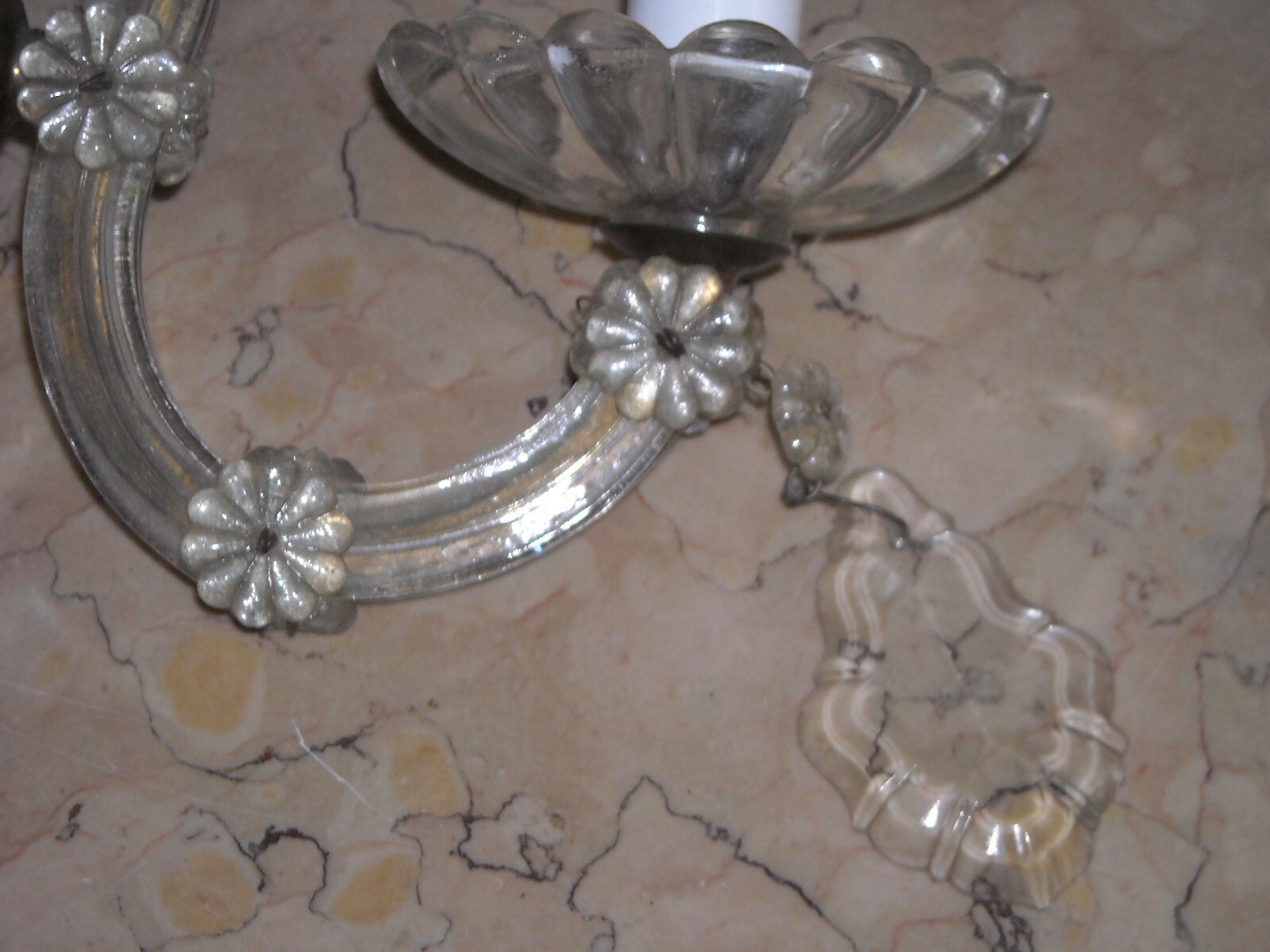 Applique Da Muro In Vetro Di Murano, Prima Metà Del '900