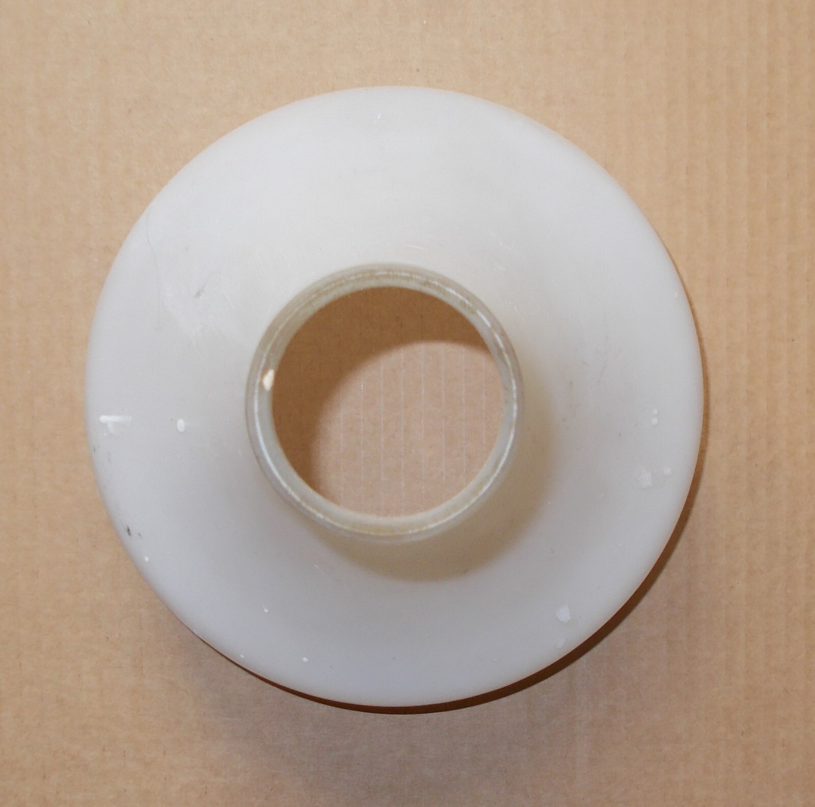 Modernariato, Design, Coppa Vitrea Per Lampada A Sospensione